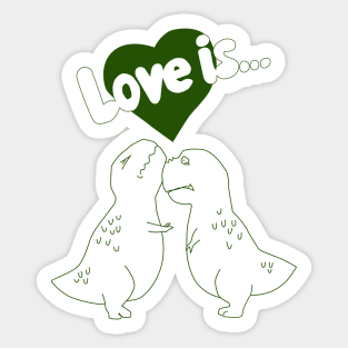 Love is... Sticker